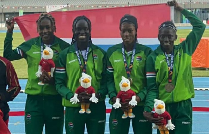 Gambia Win Gold Medal in ISG