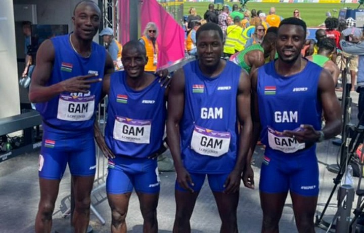 Gambian athletes in CWG Finals